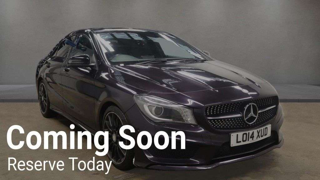 A 2014 MERCEDES-BENZ CLA 2.1 CLA220 CDI AMG Sport Coupe 4dr Diesel 7G-DCT Euro 6 (s/s) (170 ps) A 2014 MERCEDES-BENZ CLA 2.1 CLA220 CDI AMG Sport Coupe 4dr Diesel 7G-DCT Euro 6 (s/s) (170 ps)