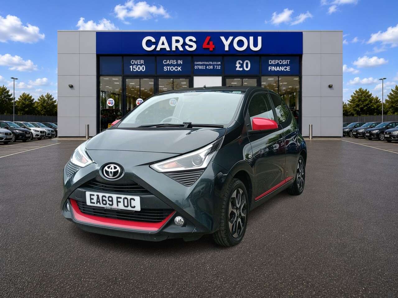 A 2019 TOYOTA AYGO 1.0 VVT-i x-trend Funroof 5dr Petrol x-shift Euro 6 (71 ps) A 2019 TOYOTA AYGO 1.0 VVT-i x-trend Funroof 5dr Petrol x-shift Euro 6 (71 ps)
