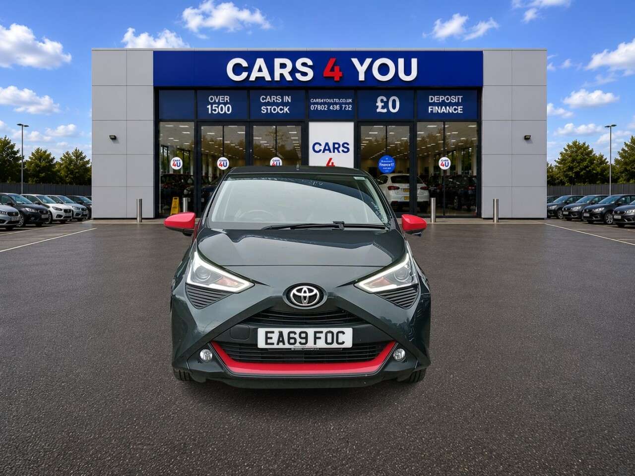 A 2019 TOYOTA AYGO 1.0 VVT-i x-trend Funroof 5dr Petrol x-shift Euro 6 (71 ps) A 2019 TOYOTA AYGO 1.0 VVT-i x-trend Funroof 5dr Petrol x-shift Euro 6 (71 ps)