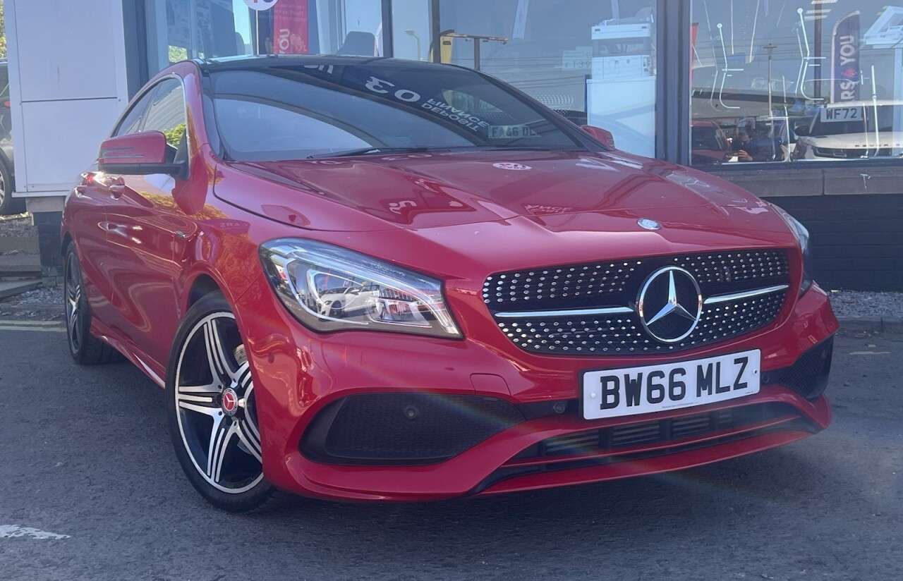 A 2016 MERCEDES-BENZ CLA 2.0 CLA250 AMG Coupe 4dr Petrol 7G-DCT Euro 6 (s/s) (218 ps) A 2016 MERCEDES-BENZ CLA 2.0 CLA250 AMG Coupe 4dr Petrol 7G-DCT Euro 6 (s/s) (218 ps)