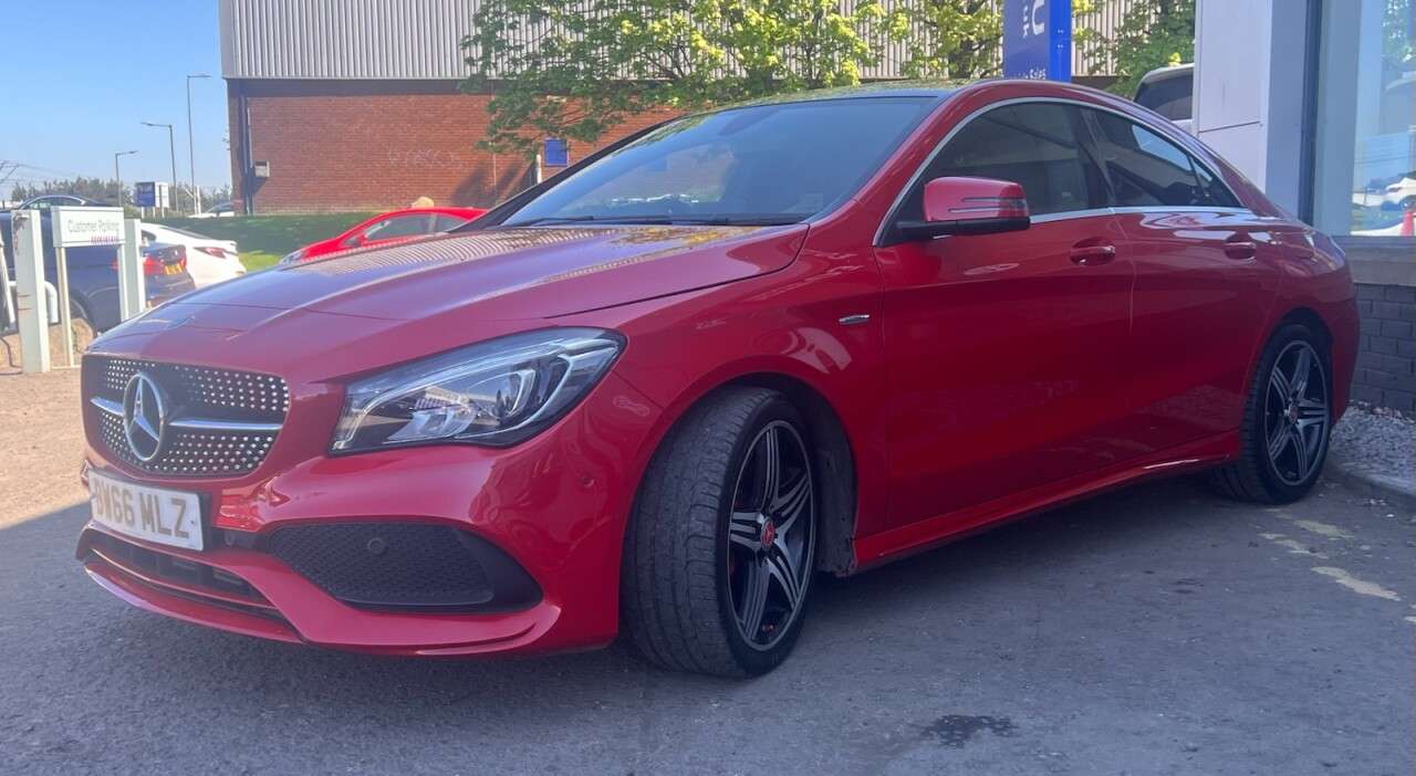 A 2016 MERCEDES-BENZ CLA 2.0 CLA250 AMG Coupe 4dr Petrol 7G-DCT Euro 6 (s/s) (218 ps) A 2016 MERCEDES-BENZ CLA 2.0 CLA250 AMG Coupe 4dr Petrol 7G-DCT Euro 6 (s/s) (218 ps)