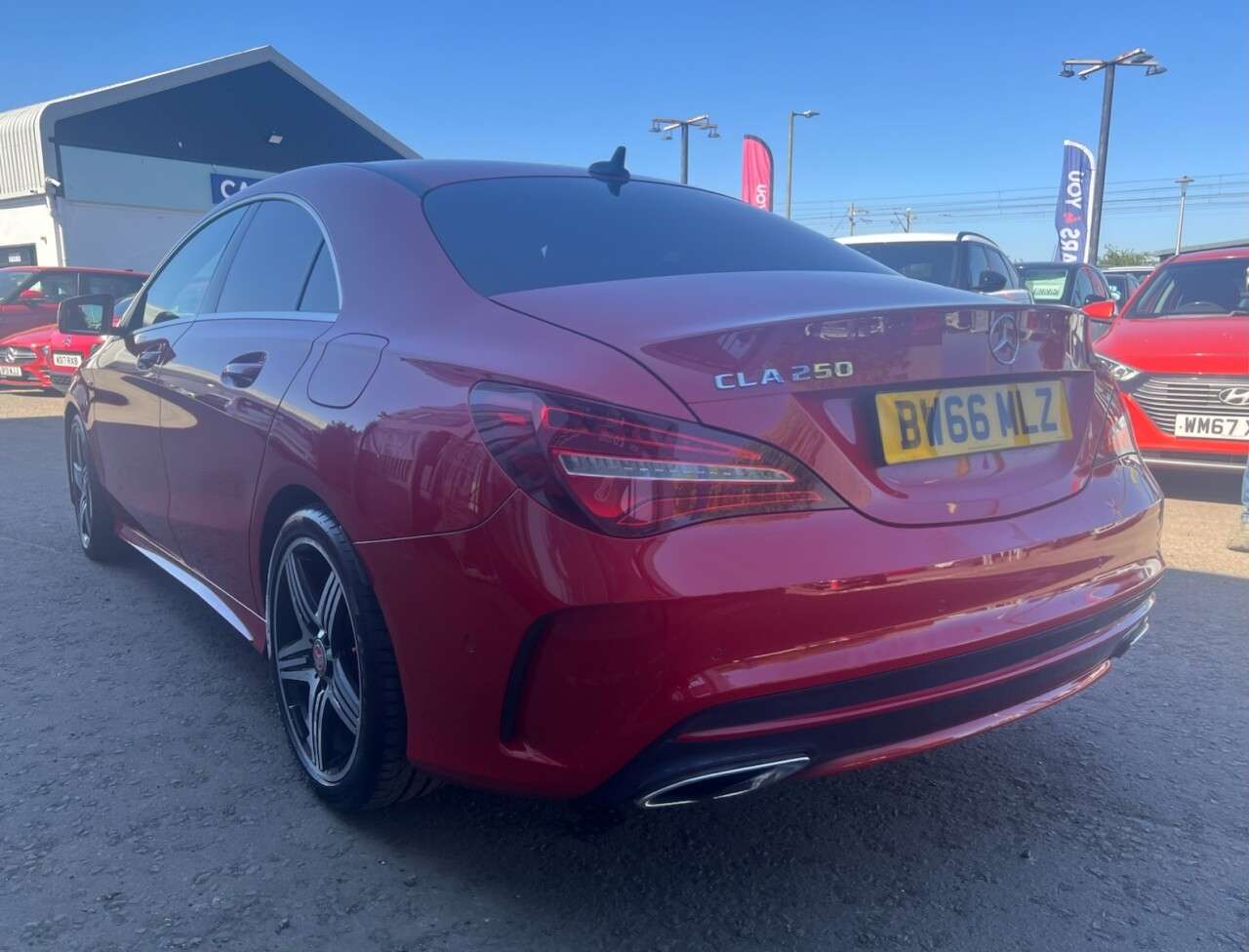 A 2016 MERCEDES-BENZ CLA 2.0 CLA250 AMG Coupe 4dr Petrol 7G-DCT Euro 6 (s/s) (218 ps) A 2016 MERCEDES-BENZ CLA 2.0 CLA250 AMG Coupe 4dr Petrol 7G-DCT Euro 6 (s/s) (218 ps)
