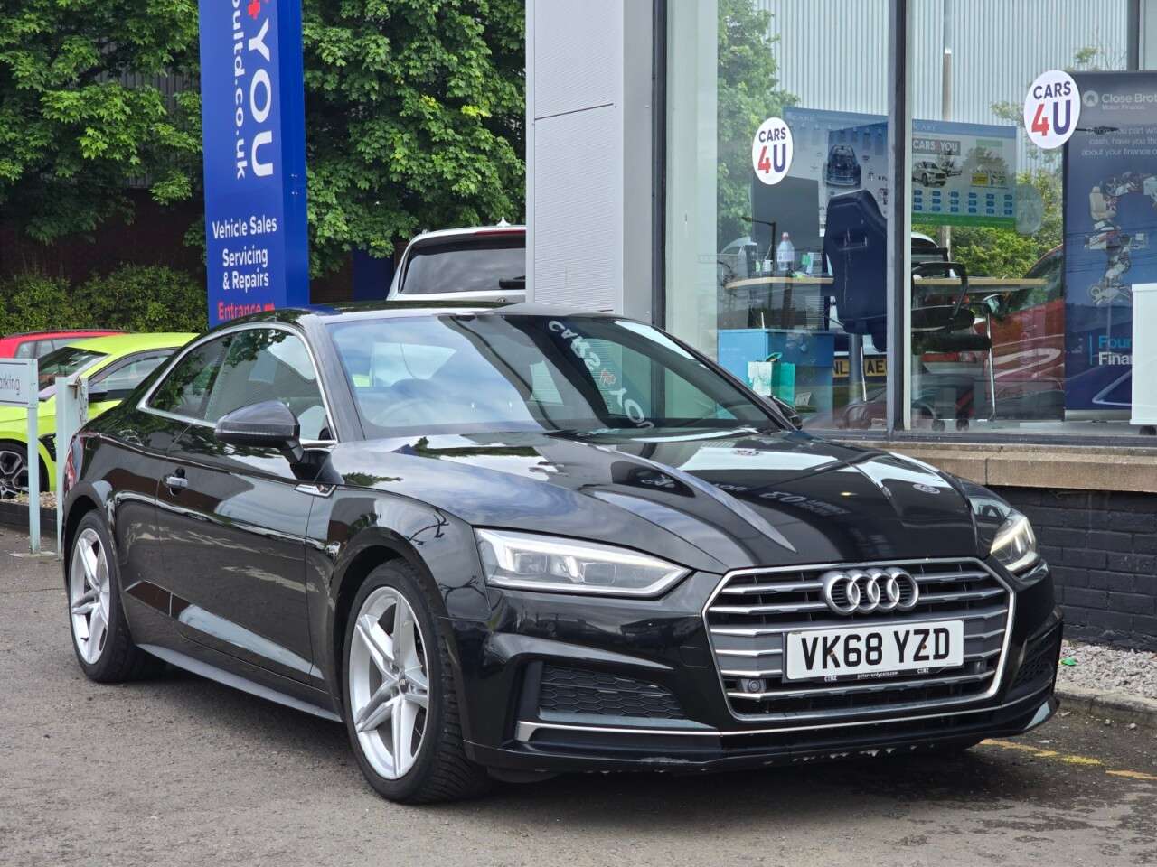 A 2018 AUDI A5 2.0 TDI 40 S line Coupe 2dr Diesel S Tronic Euro 6 (s/s) (190 ps) A 2018 AUDI A5 2.0 TDI 40 S line Coupe 2dr Diesel S Tronic Euro 6 (s/s) (190 ps)