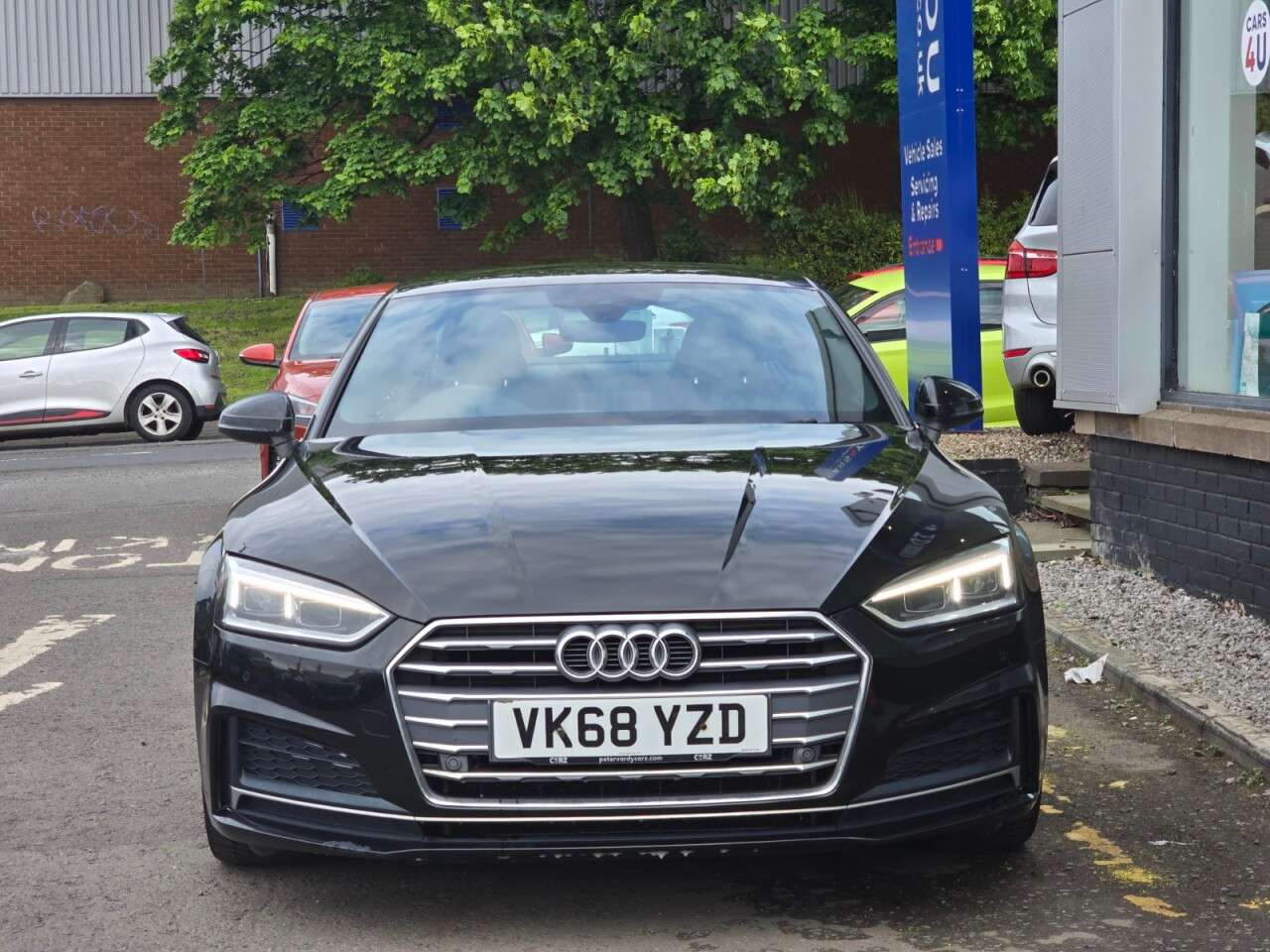 A 2018 AUDI A5 2.0 TDI 40 S line Coupe 2dr Diesel S Tronic Euro 6 (s/s) (190 ps) A 2018 AUDI A5 2.0 TDI 40 S line Coupe 2dr Diesel S Tronic Euro 6 (s/s) (190 ps)