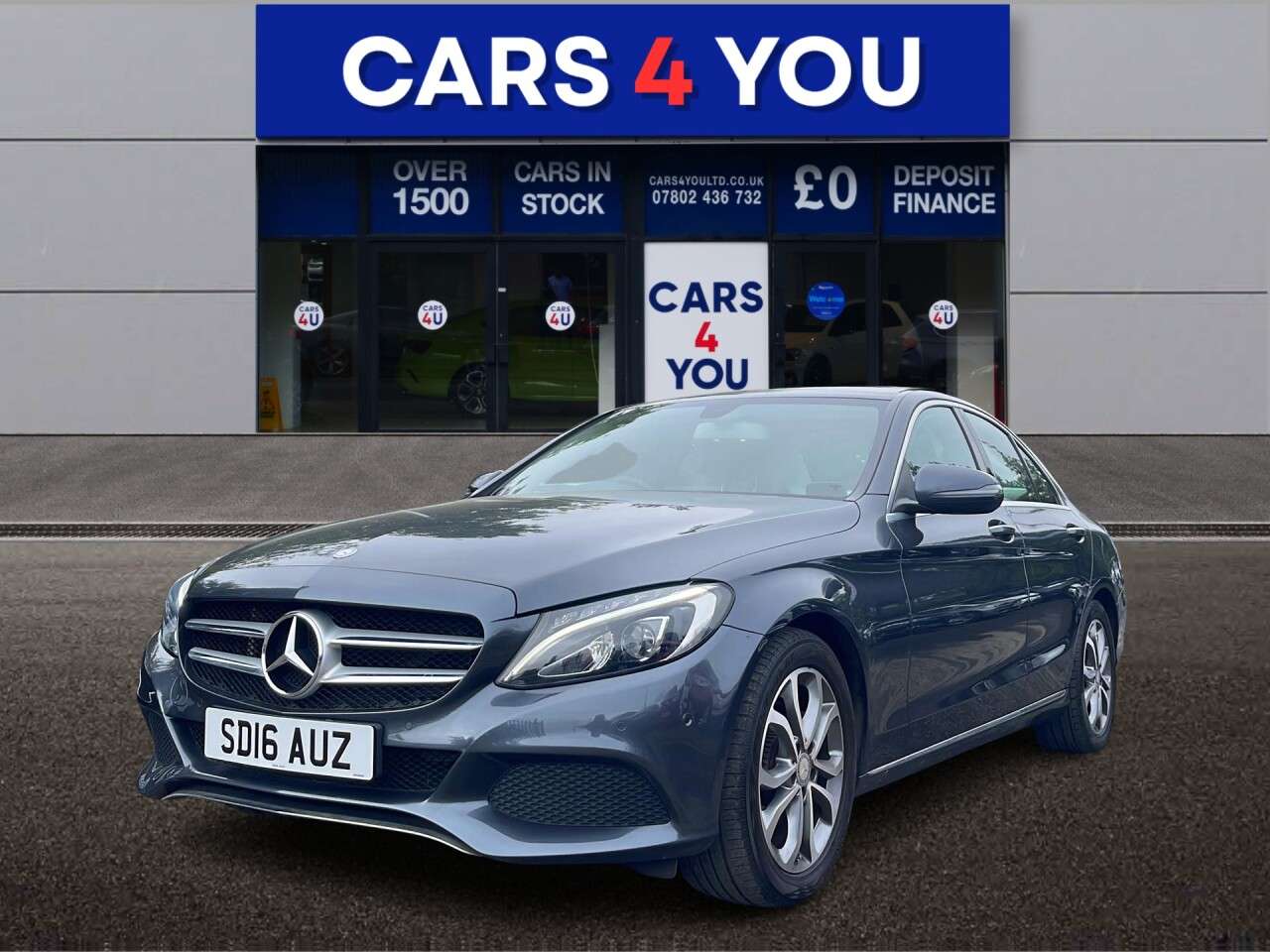 A 2016 MERCEDES-BENZ C-CLASS 2.0 C200 Sport (Premium) Saloon 4dr Petrol 7G-Tronic+ Euro 6 (s/s) (184 ps) A 2016 MERCEDES-BENZ C-CLASS 2.0 C200 Sport (Premium) Saloon 4dr Petrol 7G-Tronic+ Euro 6 (s/s) (184 ps)