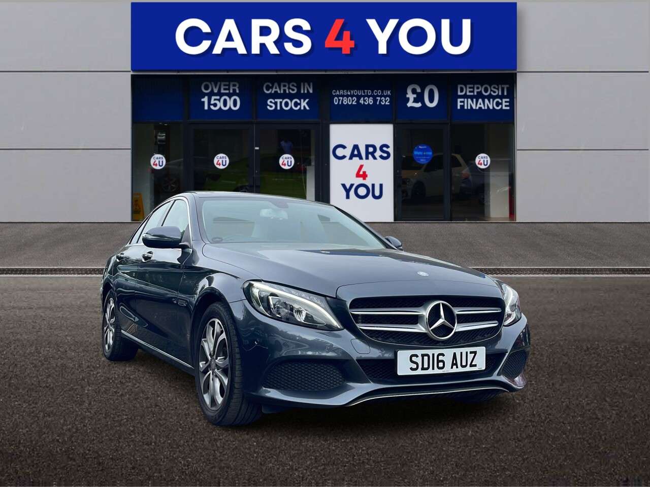 A 2016 MERCEDES-BENZ C-CLASS 2.0 C200 Sport (Premium) Saloon 4dr Petrol 7G-Tronic+ Euro 6 (s/s) (184 ps) A 2016 MERCEDES-BENZ C-CLASS 2.0 C200 Sport (Premium) Saloon 4dr Petrol 7G-Tronic+ Euro 6 (s/s) (184 ps)
