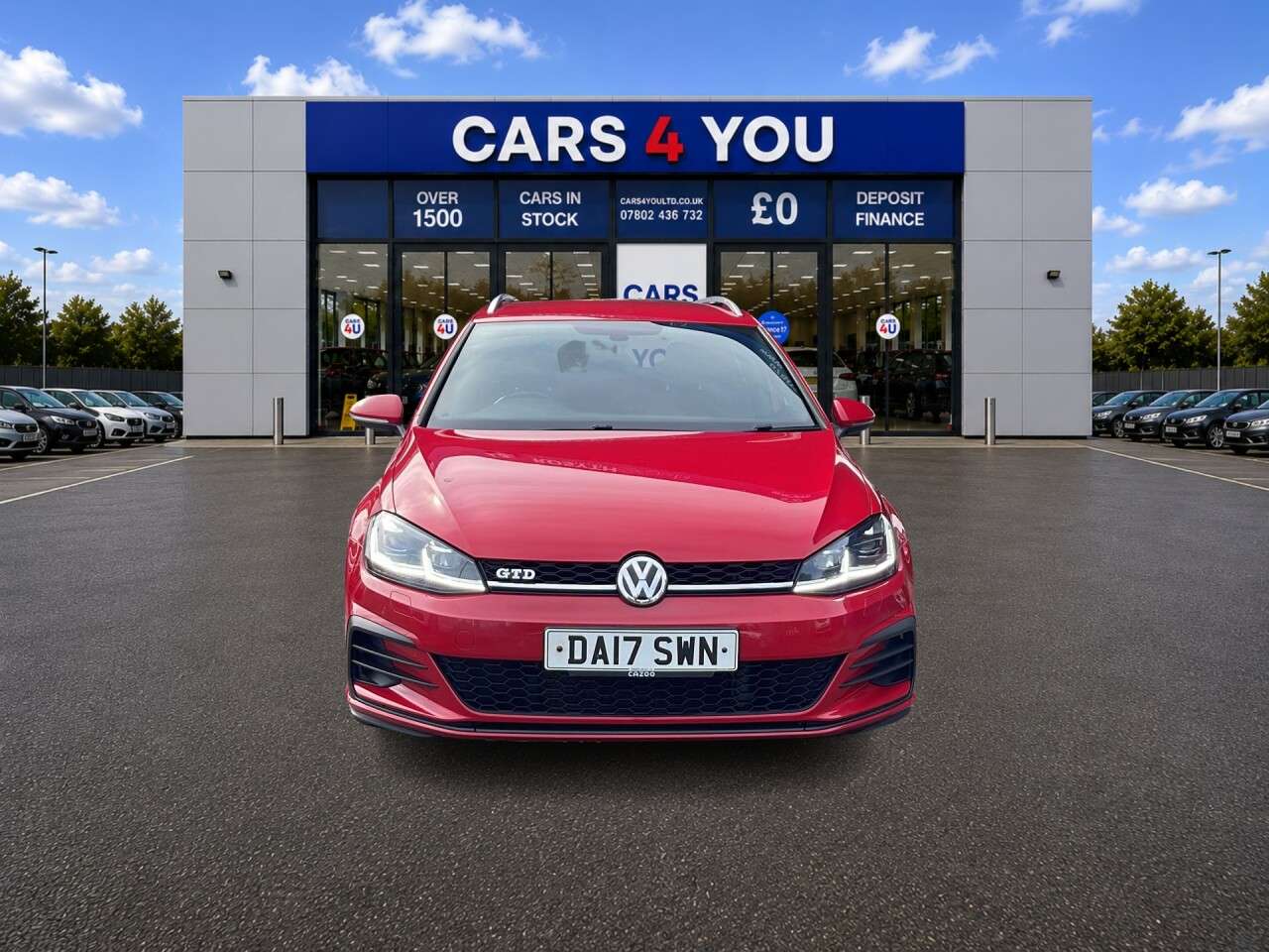 A 2017 VOLKSWAGEN GOLF 2.0 TDI BlueMotion Tech GTD Estate 5dr Diesel Manual Euro 6 (s/s) (184 ps) A 2017 VOLKSWAGEN GOLF 2.0 TDI BlueMotion Tech GTD Estate 5dr Diesel Manual Euro 6 (s/s) (184 ps)