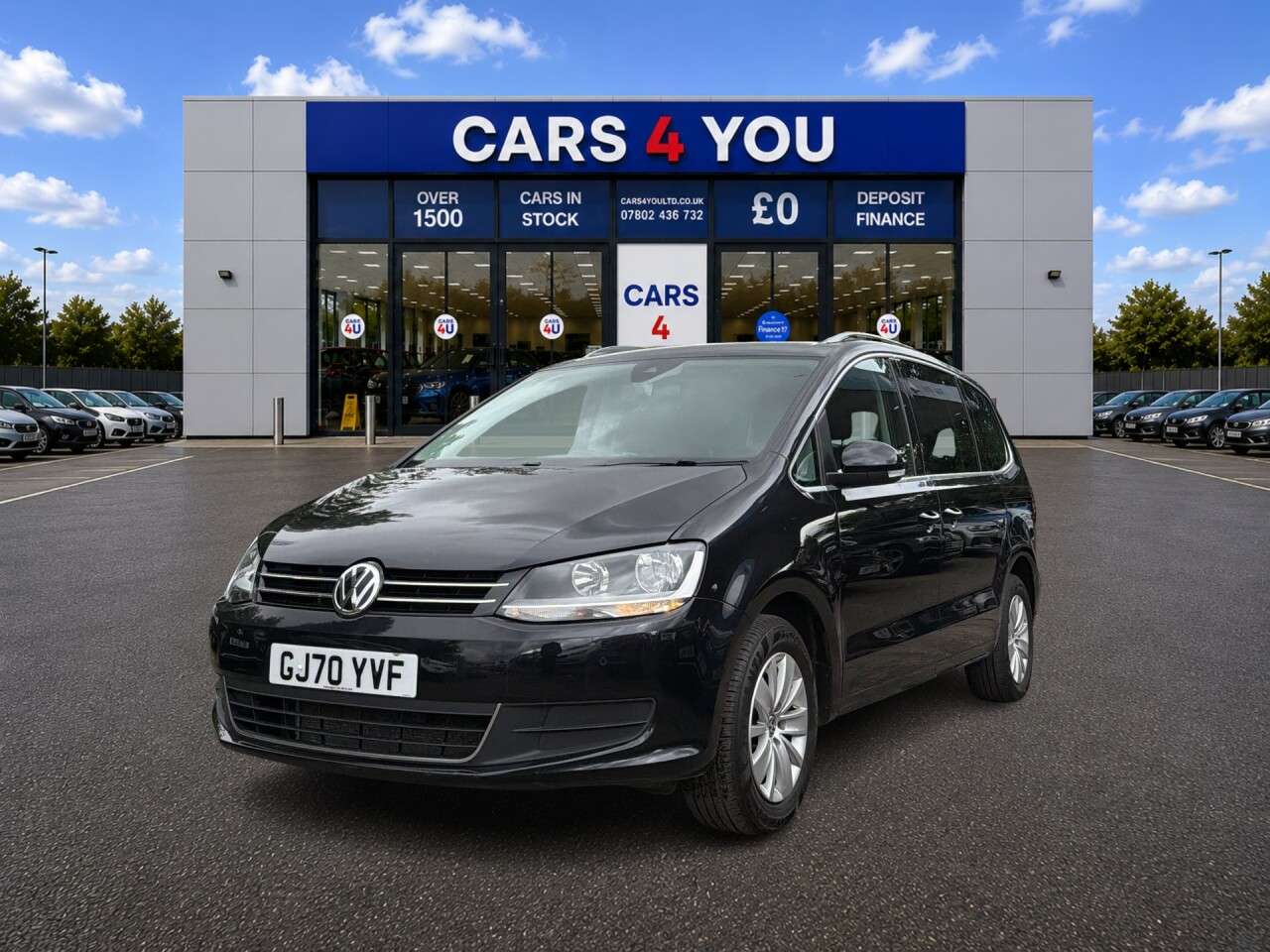 A 2020 VOLKSWAGEN SHARAN 2.0 TDI SE Nav MPV 5dr Diesel DSG Euro 6 (s/s) (150 ps) A 2020 VOLKSWAGEN SHARAN 2.0 TDI SE Nav MPV 5dr Diesel DSG Euro 6 (s/s) (150 ps)