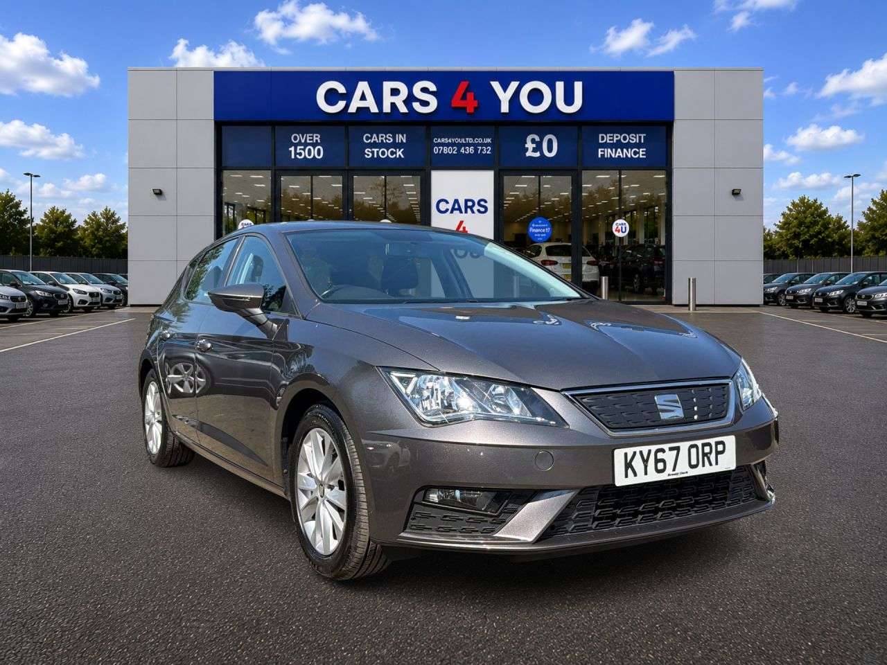 A 2017 SEAT LEON 1.0 TSI Ecomotive SE Technology Hatchback 5dr Petrol DSG Euro 6 (s/s) (115 A 2017 SEAT LEON 1.0 TSI Ecomotive SE Technology Hatchback 5dr Petrol DSG Euro 6 (s/s) (115