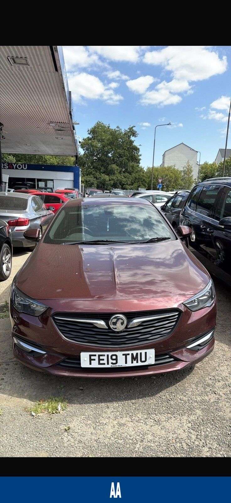 A 2019 VAUXHALL INSIGNIA 1.5i Turbo GPF SRi VX Line Nav Grand Sport 5dr Petrol Manual Euro 6 (s/s) ( A 2019 VAUXHALL INSIGNIA 1.5i Turbo GPF SRi VX Line Nav Grand Sport 5dr Petrol Manual Euro 6 (s/s) (