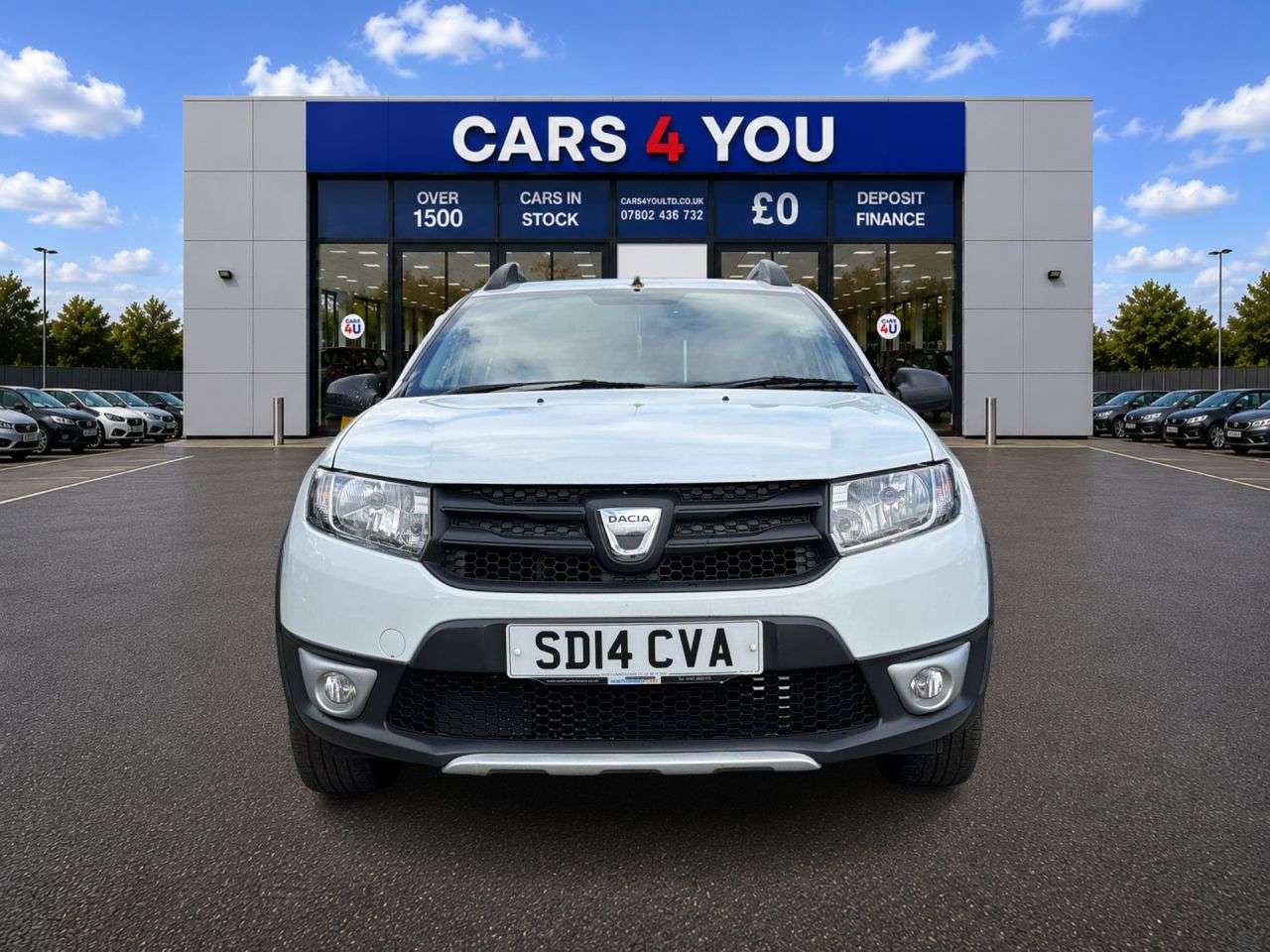 A 2014 DACIA SANDERO STEPWAY 0.9 TCe Ambiance Hatchback 5dr Petrol Manual Euro 5 (90 ps) A 2014 DACIA SANDERO STEPWAY 0.9 TCe Ambiance Hatchback 5dr Petrol Manual Euro 5 (90 ps)