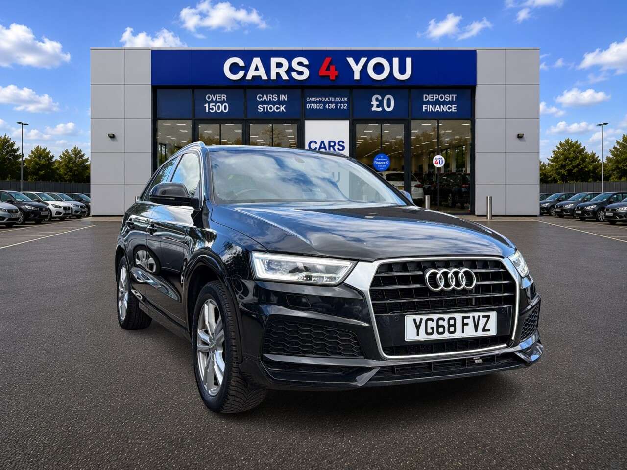 A 2018 AUDI Q3 1.4 TFSI CoD S line Edition SUV 5dr Petrol S Tronic Euro 6 (s/s) (150 ps) A 2018 AUDI Q3 1.4 TFSI CoD S line Edition SUV 5dr Petrol S Tronic Euro 6 (s/s) (150 ps)