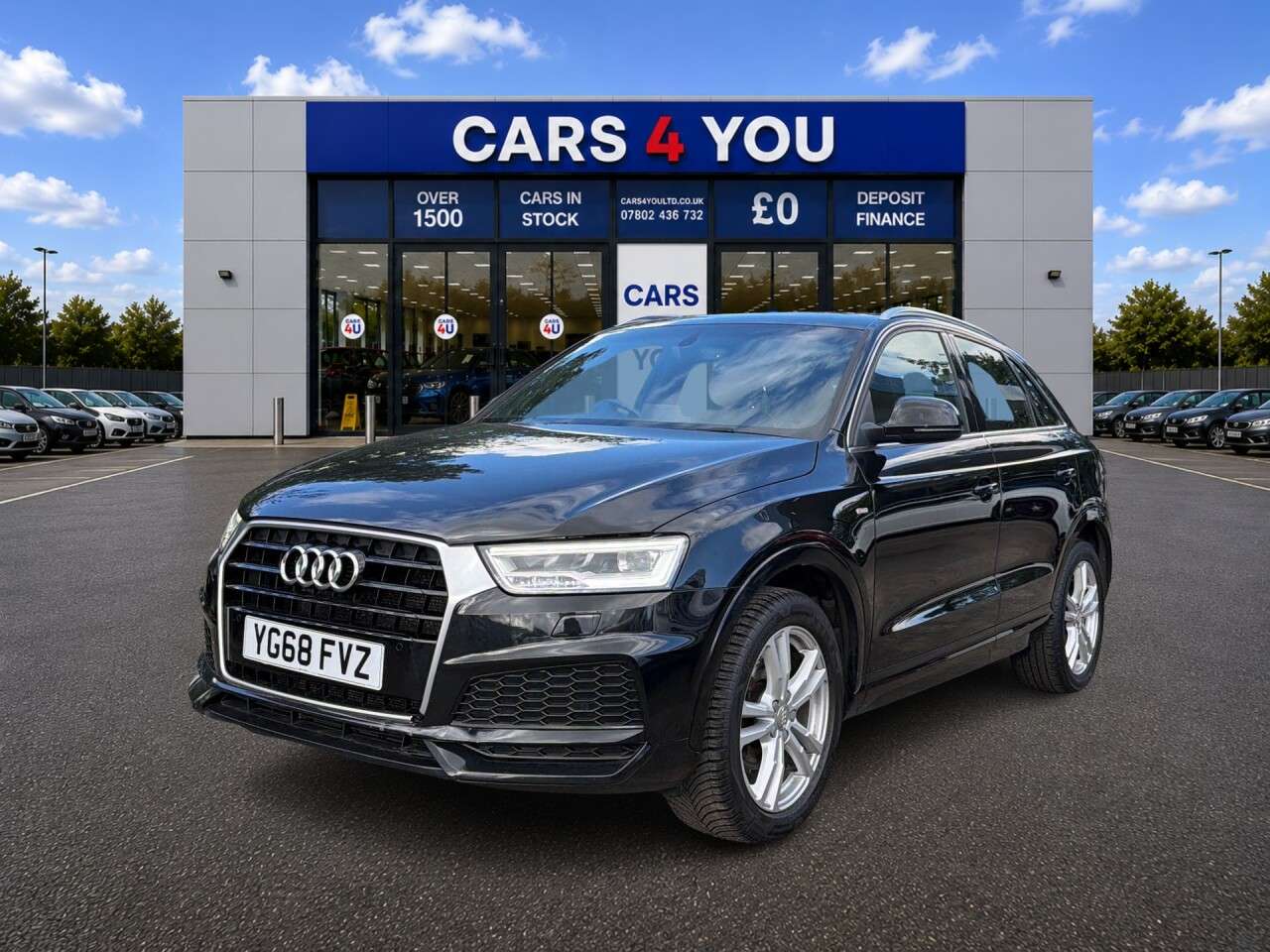 A 2018 AUDI Q3 1.4 TFSI CoD S line Edition SUV 5dr Petrol S Tronic Euro 6 (s/s) (150 ps) A 2018 AUDI Q3 1.4 TFSI CoD S line Edition SUV 5dr Petrol S Tronic Euro 6 (s/s) (150 ps)
