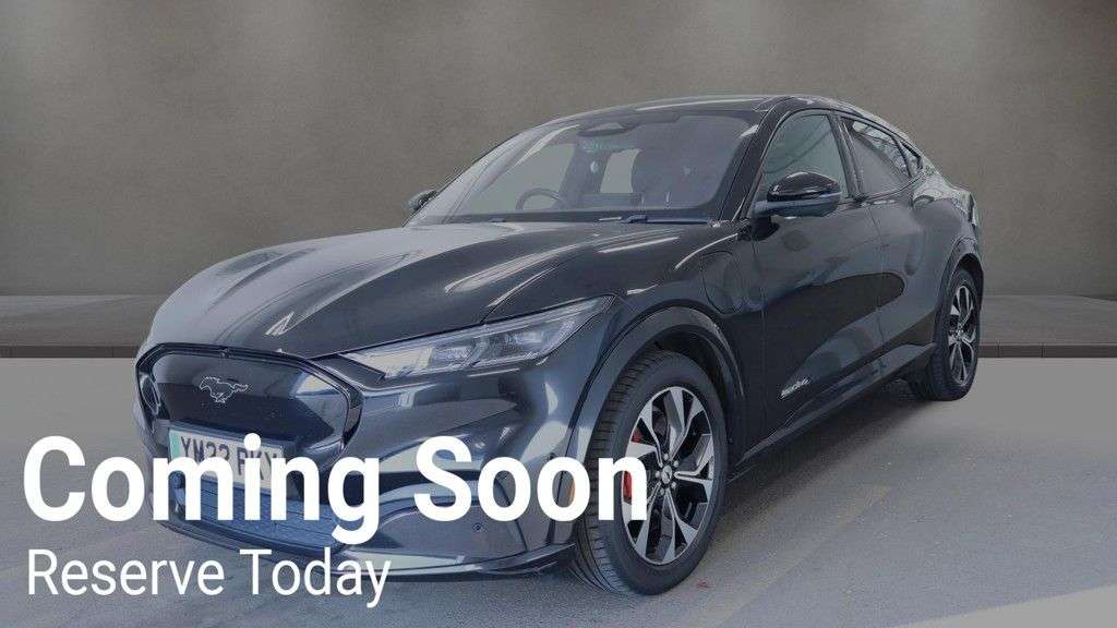 A 2022 FORD MUSTANG MACH-E Extended Range 91kWh SUV 5dr Electric Automatic AWD (351 ps) A 2022 FORD MUSTANG MACH-E Extended Range 91kWh SUV 5dr Electric Automatic AWD (351 ps)