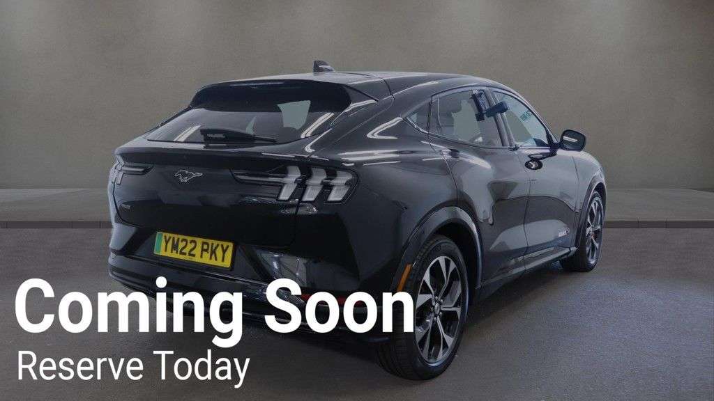 A 2022 FORD MUSTANG MACH-E Extended Range 91kWh SUV 5dr Electric Automatic AWD (351 ps) A 2022 FORD MUSTANG MACH-E Extended Range 91kWh SUV 5dr Electric Automatic AWD (351 ps)