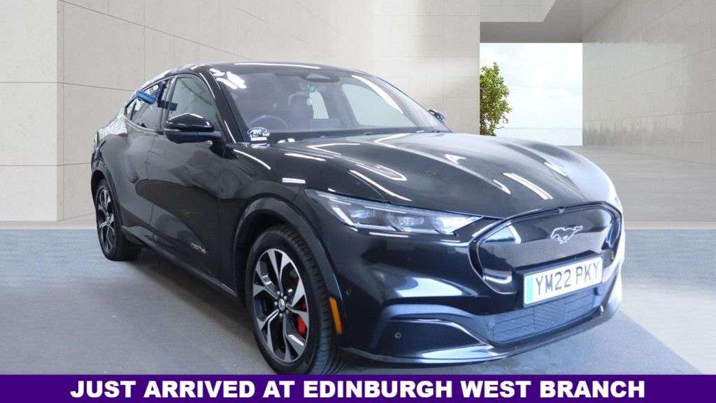 A 2022 FORD MUSTANG MACH-E Extended Range 91kWh SUV 5dr Electric Automatic AWD (351 ps) A 2022 FORD MUSTANG MACH-E Extended Range 91kWh SUV 5dr Electric Automatic AWD (351 ps)