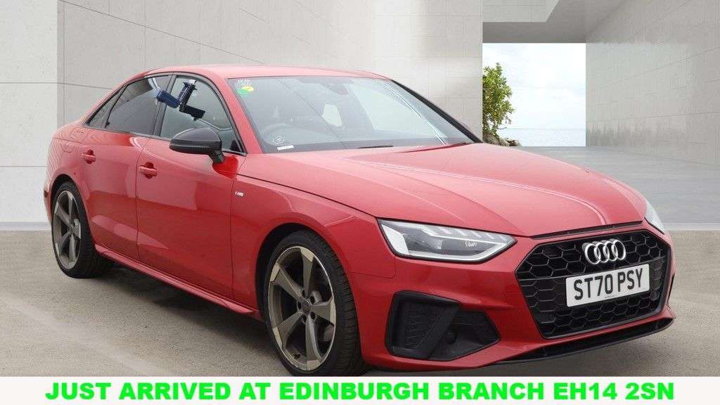 A 2020 AUDI A4 2.0 TFSI 35 Black Edition Saloon 4dr Petrol Manual Euro 6 (s/s) (150 ps) HE A 2020 AUDI A4 2.0 TFSI 35 Black Edition Saloon 4dr Petrol Manual Euro 6 (s/s) (150 ps) HE