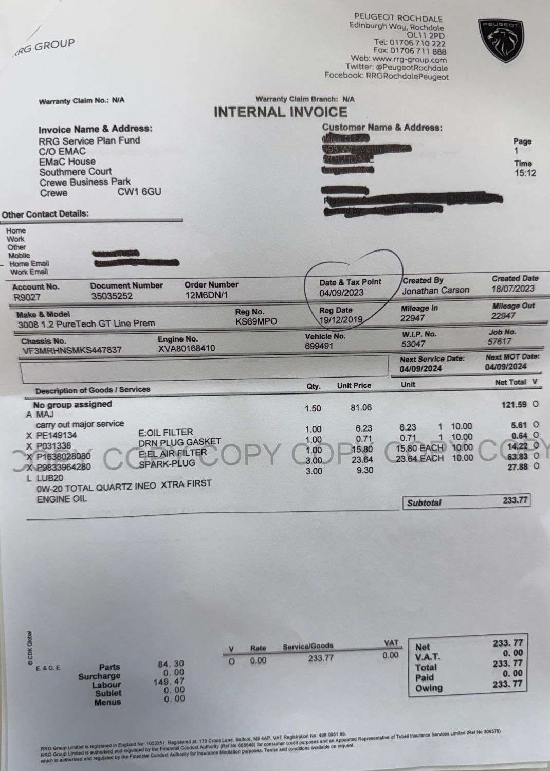 2019 PEUGEOT 3008 2019 PEUGEOT 3008