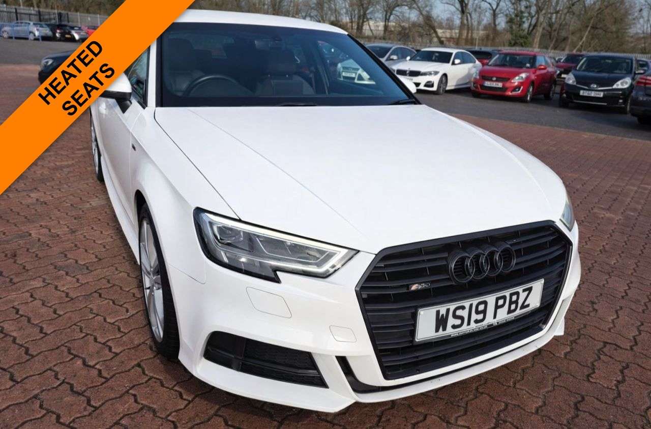 A 2019 AUDI A3 1.0 TFSI 30 S line Sportback 5dr Petrol Manual Euro 6 (s/s) (116 ps) WE HAV A 2019 AUDI A3 1.0 TFSI 30 S line Sportback 5dr Petrol Manual Euro 6 (s/s) (116 ps) WE HAV