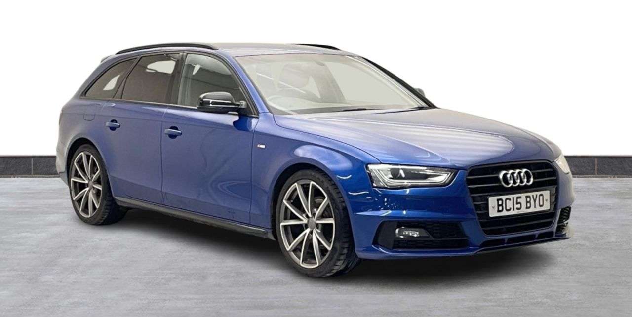 A 2015 AUDI A4 AVANT 2.0 TDI Black Edition Estate 5dr Diesel Manual Euro 6 (s/s) (Nav) (190 ps) A 2015 AUDI A4 AVANT 2.0 TDI Black Edition Estate 5dr Diesel Manual Euro 6 (s/s) (Nav) (190 ps)