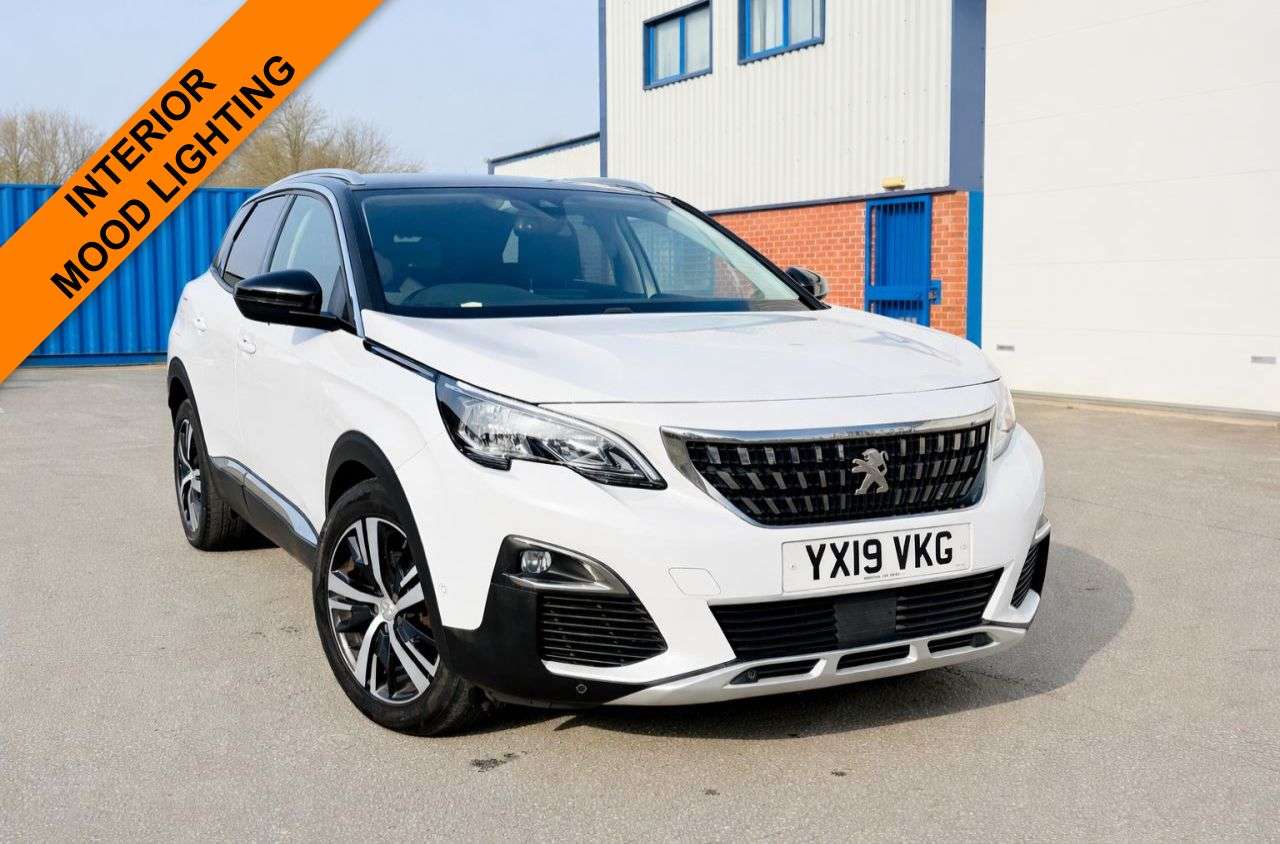 A 2019 PEUGEOT 3008 1.5 BlueHDi Allure SUV 5dr Diesel Manual Euro 6 (s/s) (130 ps) 12 MONTH MOT A 2019 PEUGEOT 3008 1.5 BlueHDi Allure SUV 5dr Diesel Manual Euro 6 (s/s) (130 ps) 12 MONTH MOT
