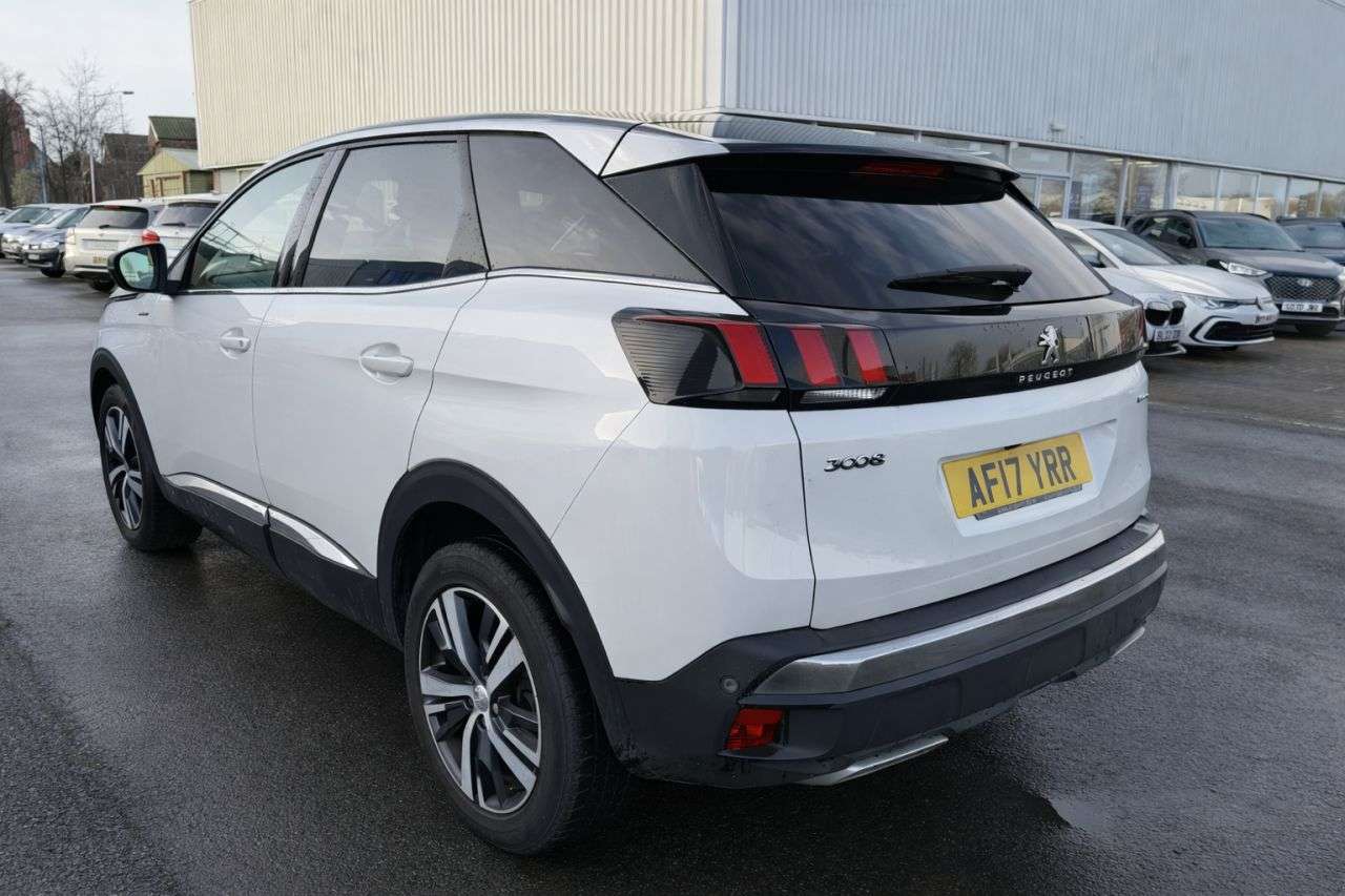 A 2017 PEUGEOT 3008 1.2 PureTech GT Line SUV 5dr Petrol EAT Euro 6 (s/s) (130 ps) NEW DISCS & P A 2017 PEUGEOT 3008 1.2 PureTech GT Line SUV 5dr Petrol EAT Euro 6 (s/s) (130 ps) NEW DISCS & P