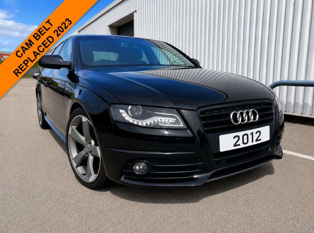 A 2012 AUDI A4 2.0 TDI Black Edition Saloon 4dr Diesel Manual Euro 5 (s/s) (143 ps) ONE FO A 2012 AUDI A4 2.0 TDI Black Edition Saloon 4dr Diesel Manual Euro 5 (s/s) (143 ps) ONE FO