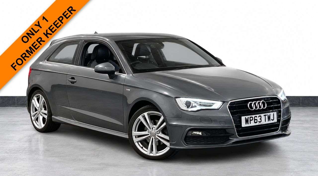 A 2013 AUDI A3 2.0 TDI S line Hatchback 3dr Diesel Manual Euro 5 (s/s) (150 ps) A 2013 AUDI A3 2.0 TDI S line Hatchback 3dr Diesel Manual Euro 5 (s/s) (150 ps)