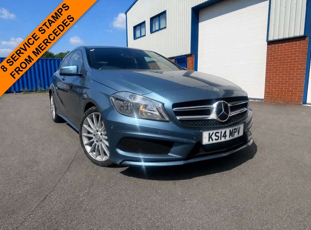 A 2014 MERCEDES-BENZ A CLASS 2.1 A220 CDI AMG Sport Hatchback 5dr Diesel 7G-DCT Euro 6 (s/s) (170 ps) ME A 2014 MERCEDES-BENZ A CLASS 2.1 A220 CDI AMG Sport Hatchback 5dr Diesel 7G-DCT Euro 6 (s/s) (170 ps) ME