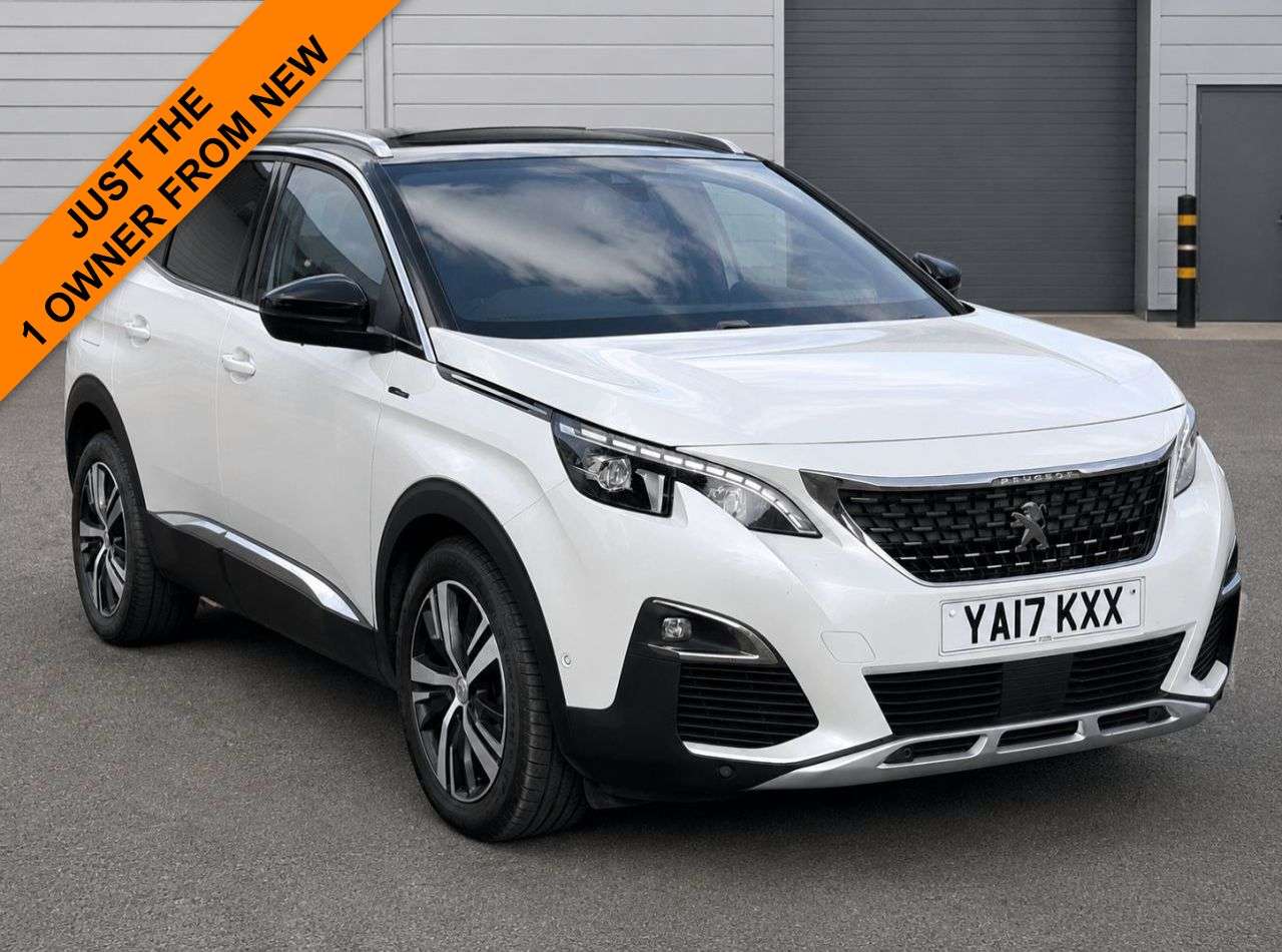 A 2017 PEUGEOT 3008 1.6 THP GT Line SUV 5dr Petrol EAT Euro 6 (s/s) (165 ps) APPLE CAR PLAY-FUL A 2017 PEUGEOT 3008 1.6 THP GT Line SUV 5dr Petrol EAT Euro 6 (s/s) (165 ps) APPLE CAR PLAY-FUL