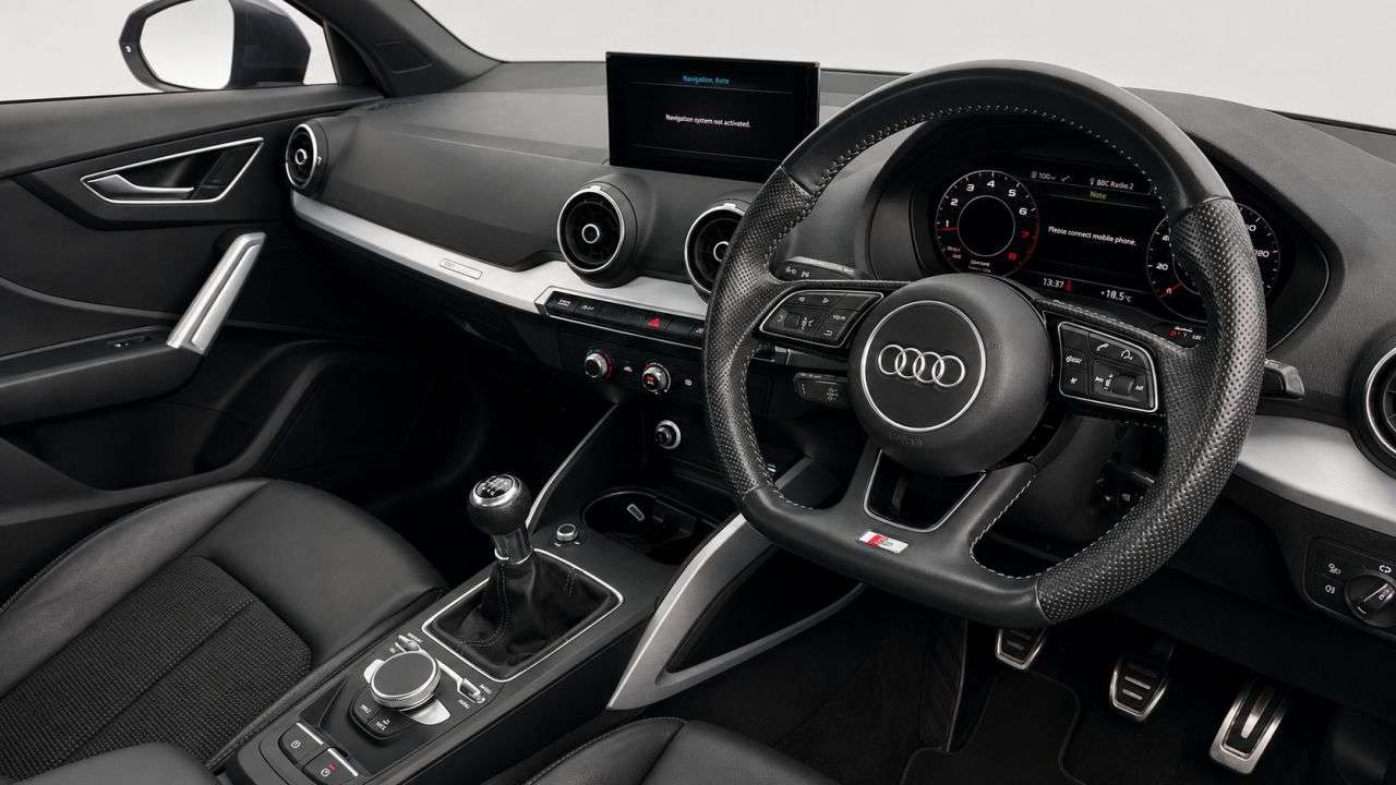 A 2018 AUDI Q2 1.4 TFSI CoD S line SUV 5dr Petrol Manual Euro 6 (s/s) (150 ps) TECHNOLOGY A 2018 AUDI Q2 1.4 TFSI CoD S line SUV 5dr Petrol Manual Euro 6 (s/s) (150 ps) TECHNOLOGY