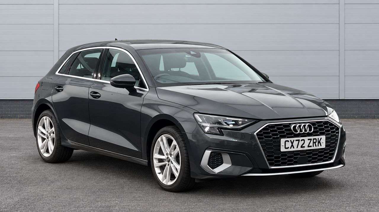 A 2022 AUDI A3 1.0 TFSI 30 Sport Sportback 5dr Petrol Manual Euro 6 (s/s) (110 ps) AUDI SE A 2022 AUDI A3 1.0 TFSI 30 Sport Sportback 5dr Petrol Manual Euro 6 (s/s) (110 ps) AUDI SE