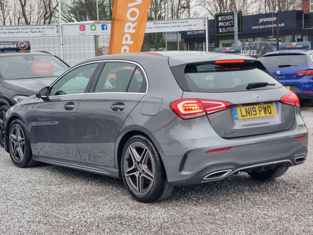 A 2019 MERCEDES-BENZ A-CLASS 1.3 A200 AMG Line Hatchback 5dr Petrol Manual Euro 6 (s/s) (163 ps) A 2019 MERCEDES-BENZ A-CLASS 1.3 A200 AMG Line Hatchback 5dr Petrol Manual Euro 6 (s/s) (163 ps)