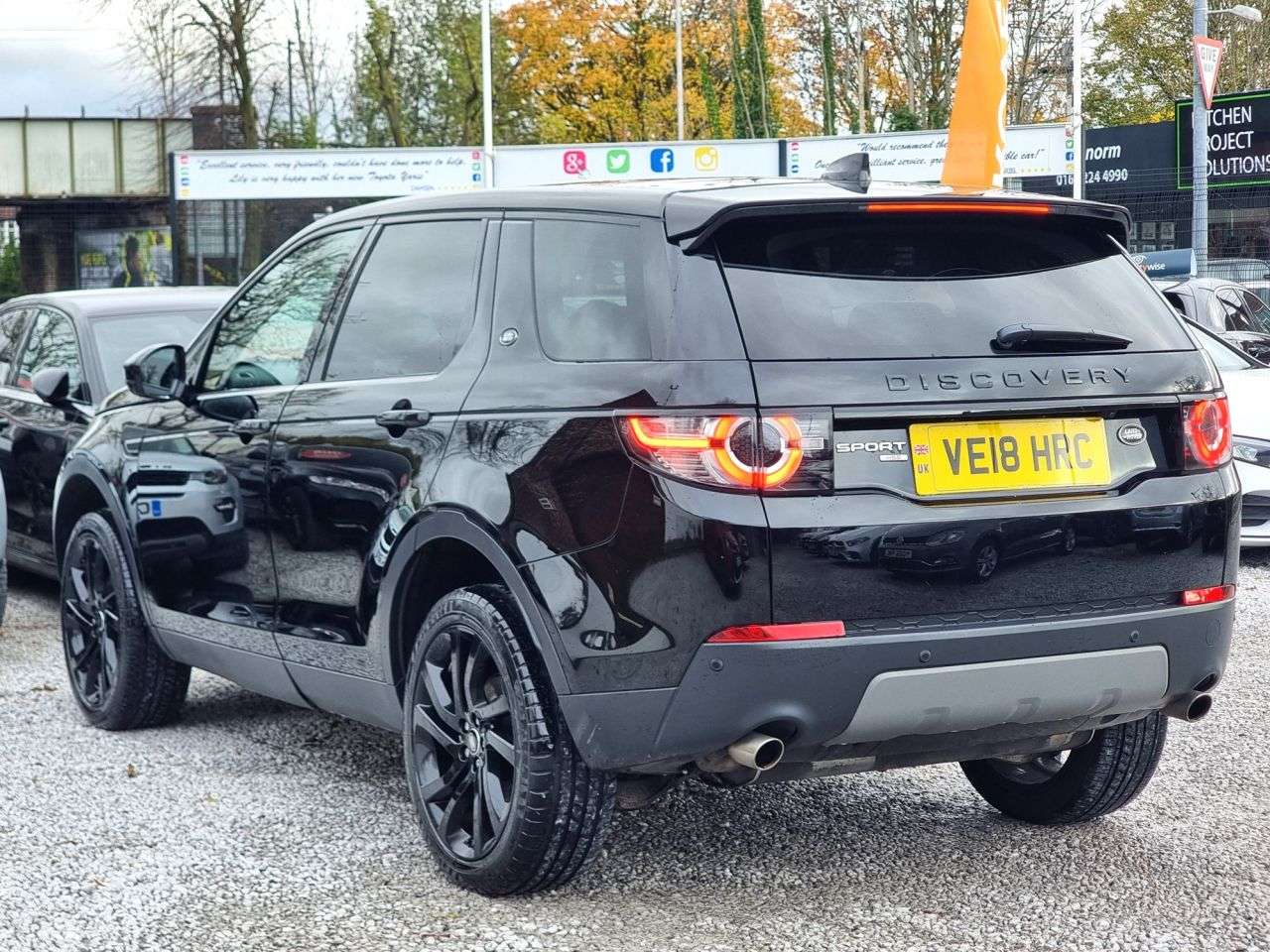 A 2018 LAND ROVER DISCOVERY SPORT 2.0 TD4 HSE Black SUV 5dr Diesel Auto 4WD Euro 6 (s/s) (180 ps) A 2018 LAND ROVER DISCOVERY SPORT 2.0 TD4 HSE Black SUV 5dr Diesel Auto 4WD Euro 6 (s/s) (180 ps)