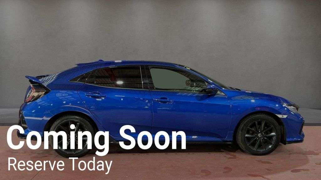 A 2020 HONDA CIVIC 1.0 VTEC Turbo EX Sport Line Hatchback 5dr Petrol Manual Euro 6 (s/s) (126 A 2020 HONDA CIVIC 1.0 VTEC Turbo EX Sport Line Hatchback 5dr Petrol Manual Euro 6 (s/s) (126