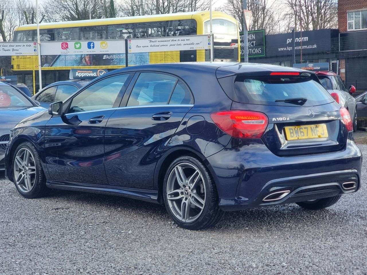 A 2018 MERCEDES-BENZ A-CLASS 1.5 A180d AMG Line Hatchback 5dr Diesel Manual Euro 6 (s/s) (109 ps) A 2018 MERCEDES-BENZ A-CLASS 1.5 A180d AMG Line Hatchback 5dr Diesel Manual Euro 6 (s/s) (109 ps)