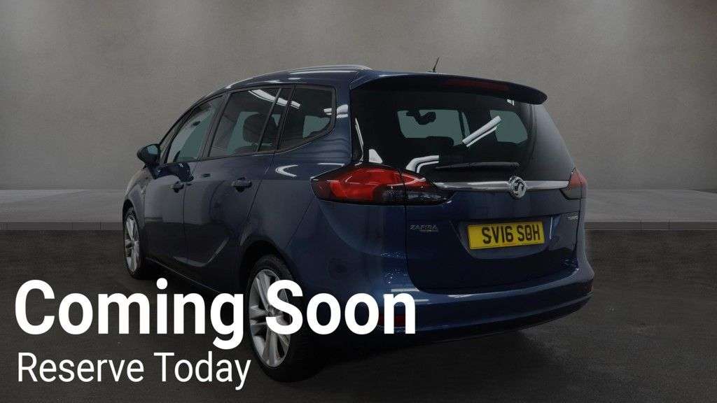 A 2016 VAUXHALL ZAFIRA TOURER 1.4i Turbo SRi MPV 5dr Petrol Manual Euro 6 (140 ps) A 2016 VAUXHALL ZAFIRA TOURER 1.4i Turbo SRi MPV 5dr Petrol Manual Euro 6 (140 ps)