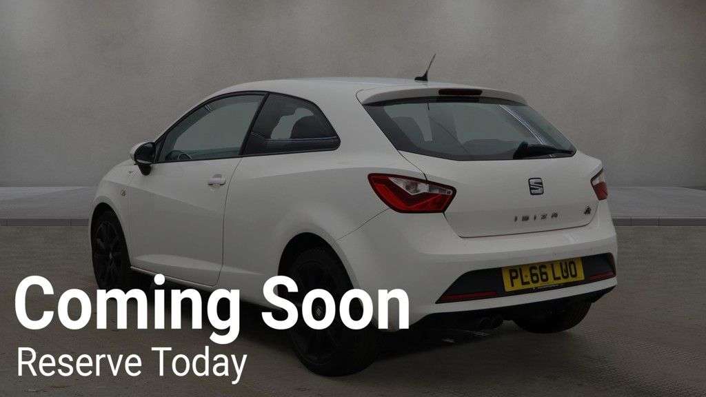 A 2016 SEAT IBIZA 1.2 TSI FR Sport Coupe 3dr Petrol Manual Euro 6 (90 ps) A 2016 SEAT IBIZA 1.2 TSI FR Sport Coupe 3dr Petrol Manual Euro 6 (90 ps)