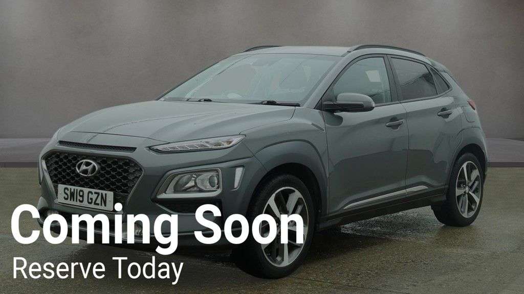 A 2019 HYUNDAI KONA 1.0 T-GDi Premium SUV 5dr Petrol Manual Euro 6 (s/s) (120 ps) A 2019 HYUNDAI KONA 1.0 T-GDi Premium SUV 5dr Petrol Manual Euro 6 (s/s) (120 ps)