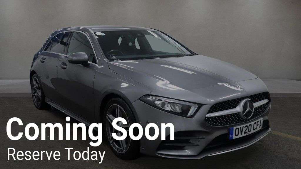 A 2020 MERCEDES-BENZ A-CLASS 1.3 A180 AMG Line (Executive) Hatchback 5dr Petrol 7G-DCT Euro 6 (s/s) (136 A 2020 MERCEDES-BENZ A-CLASS 1.3 A180 AMG Line (Executive) Hatchback 5dr Petrol 7G-DCT Euro 6 (s/s) (136