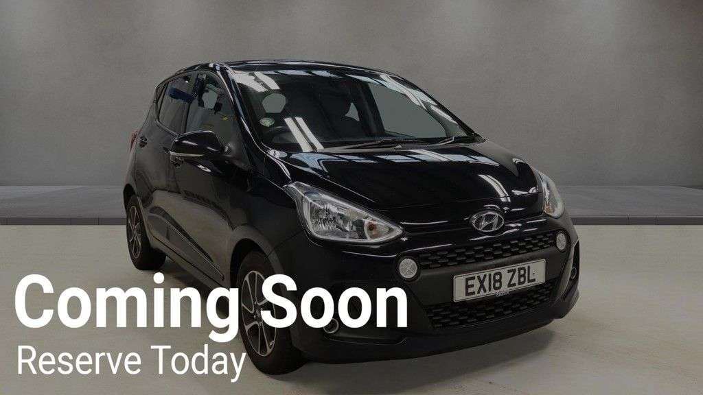 A 2018 HYUNDAI I10 1.0 Premium Hatchback 5dr Petrol Manual Euro 6 (66 ps) A 2018 HYUNDAI I10 1.0 Premium Hatchback 5dr Petrol Manual Euro 6 (66 ps)
