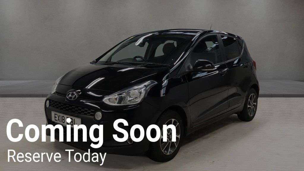 A 2018 HYUNDAI I10 1.0 Premium Hatchback 5dr Petrol Manual Euro 6 (66 ps) A 2018 HYUNDAI I10 1.0 Premium Hatchback 5dr Petrol Manual Euro 6 (66 ps)