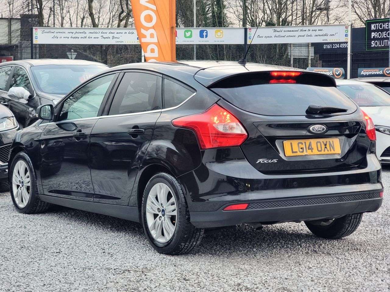 A 2014 FORD FOCUS 1.6 TDCi Titanium Navigator Hatchback 5dr Diesel Manual Euro 5 (s/s) (115 p A 2014 FORD FOCUS 1.6 TDCi Titanium Navigator Hatchback 5dr Diesel Manual Euro 5 (s/s) (115 p