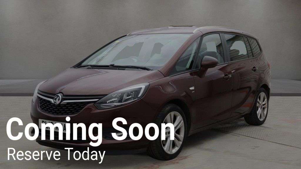 A 2018 VAUXHALL ZAFIRA TOURER 1.4i Turbo SRi Nav MPV 5dr Petrol Manual Euro 6 (140 ps) A 2018 VAUXHALL ZAFIRA TOURER 1.4i Turbo SRi Nav MPV 5dr Petrol Manual Euro 6 (140 ps)