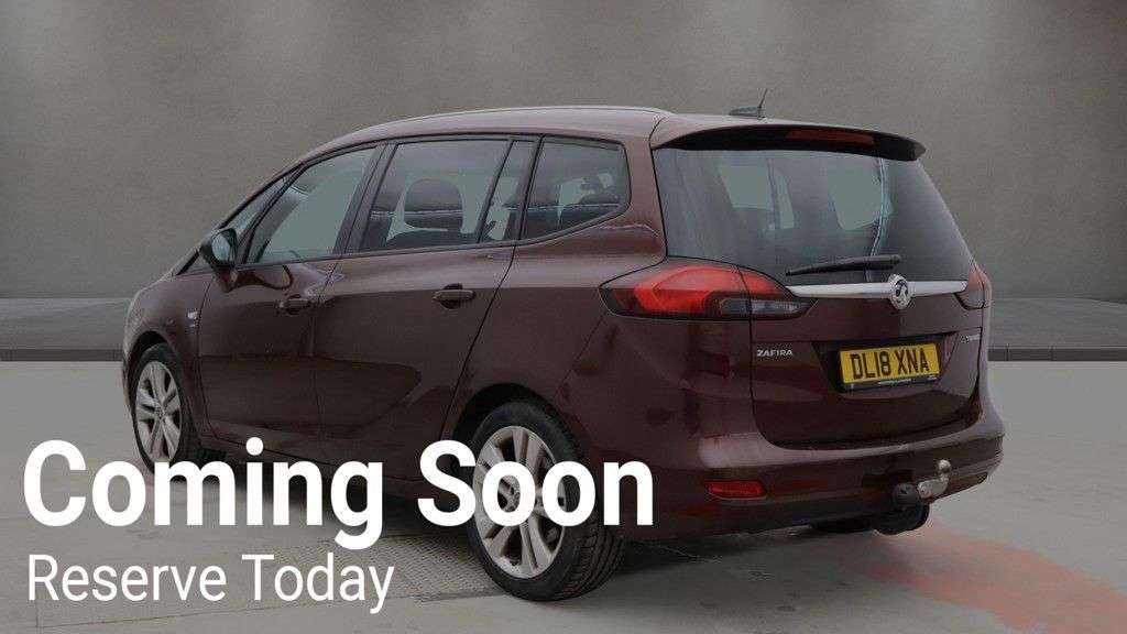 A 2018 VAUXHALL ZAFIRA TOURER 1.4i Turbo SRi Nav MPV 5dr Petrol Manual Euro 6 (140 ps) A 2018 VAUXHALL ZAFIRA TOURER 1.4i Turbo SRi Nav MPV 5dr Petrol Manual Euro 6 (140 ps)