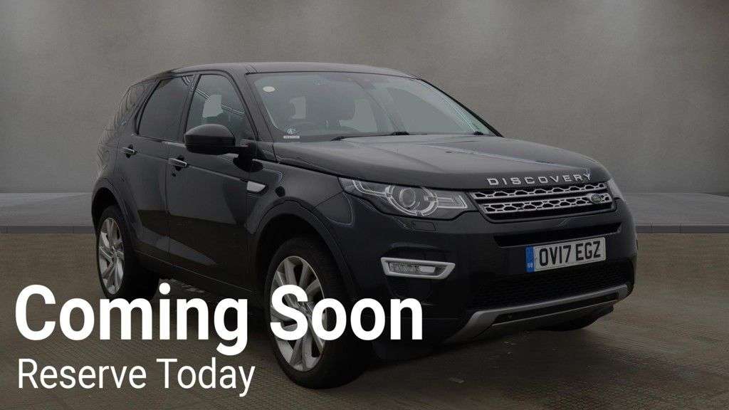 A 2017 LAND ROVER DISCOVERY SPORT 2.0 TD4 HSE Luxury SUV 5dr Diesel Auto 4WD Euro 6 (s/s) (180 ps) A 2017 LAND ROVER DISCOVERY SPORT 2.0 TD4 HSE Luxury SUV 5dr Diesel Auto 4WD Euro 6 (s/s) (180 ps)
