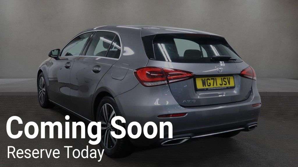 A 2021 MERCEDES-BENZ A-CLASS 1.3 A180 Sport Hatchback 5dr Petrol 7G-DCT Euro 6 (s/s) (136 ps) A 2021 MERCEDES-BENZ A-CLASS 1.3 A180 Sport Hatchback 5dr Petrol 7G-DCT Euro 6 (s/s) (136 ps)