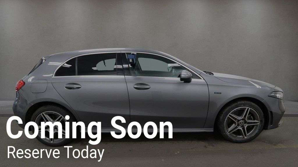 A 2020 MERCEDES-BENZ A-CLASS 1.3 A250e 15.6kWh AMG Line Hatchback 5dr Petrol Plug-in Hybrid 8G-DCT Euro A 2020 MERCEDES-BENZ A-CLASS 1.3 A250e 15.6kWh AMG Line Hatchback 5dr Petrol Plug-in Hybrid 8G-DCT Euro