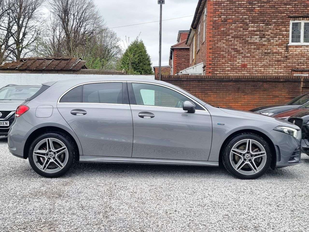 A 2020 MERCEDES-BENZ A-CLASS 1.3 A250e 15.6kWh AMG Line Hatchback 5dr Petrol Plug-in Hybrid 8G-DCT Euro A 2020 MERCEDES-BENZ A-CLASS 1.3 A250e 15.6kWh AMG Line Hatchback 5dr Petrol Plug-in Hybrid 8G-DCT Euro