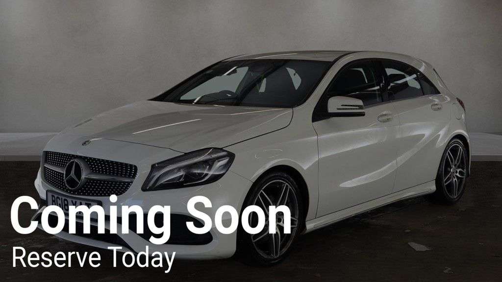 A 2018 MERCEDES-BENZ A-CLASS 1.6 A180 AMG Line (Premium) Hatchback 5dr Petrol Manual Euro 6 (s/s) (122 p A 2018 MERCEDES-BENZ A-CLASS 1.6 A180 AMG Line (Premium) Hatchback 5dr Petrol Manual Euro 6 (s/s) (122 p